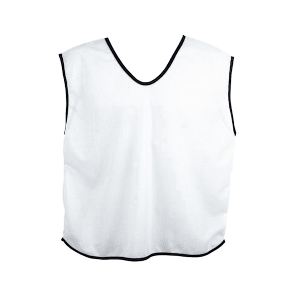 Precision Unisex Vuxen Mesh Träning Bib En Storlek Vit White One Size