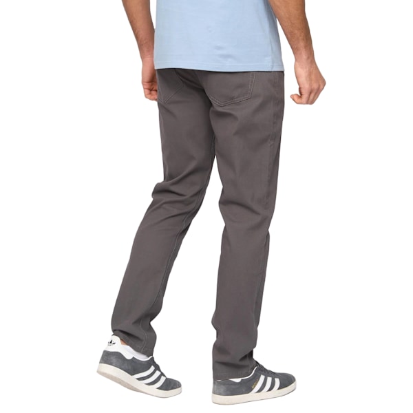 Bewley & Ritch Herr Stokland Regular Chinos 38R Charcoal Charcoal 38R