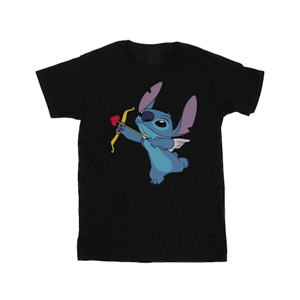 Disney Dam/Kvinnor Lilo Och Stitch Stitch Cupid Valentines Co Black L