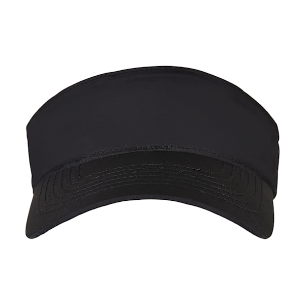 Flexfit Unisex Adult Performance Visor Cap One Size Black Black One Size
