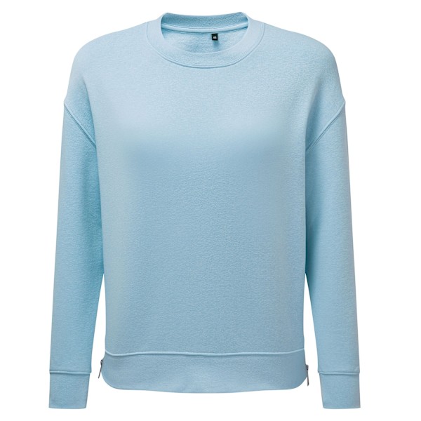 TriDri Dam/Kvinnor Återvunnen Dragkedja Sweatshirt S Sky Blue Sky Blue S