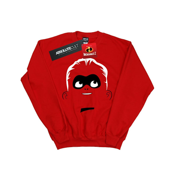 Disney Dam/Kvinnor The Incredibles 2 Dash Ansikte Sweatshirt XL Röd Red XL