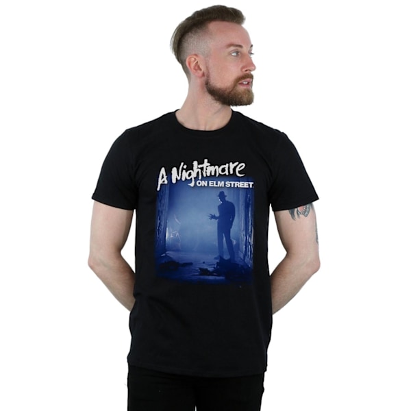 A Nightmare On Elm Street Herr Freddy Is Waiting T-Shirt 3XL Svart Black 3XL