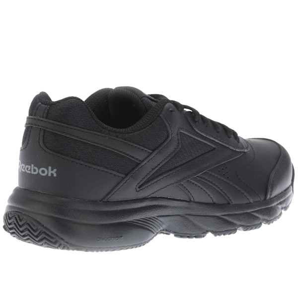 Reebok Dam/Damer Work N Cushion 4.0 Läder Walking Trainer Black 4.5 UK