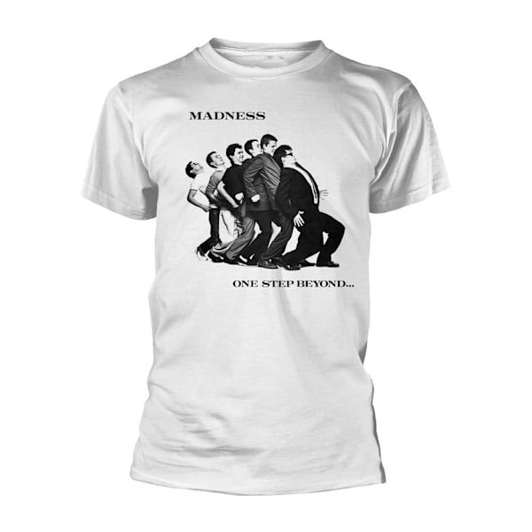 Madness Unisex Vuxen One Step Beyond T-shirt XXL Vit White XXL