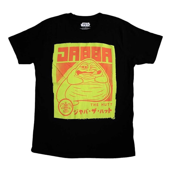 Star Wars: Return Of The Jedi Unisex Vuxen Jabba The Hutt Japan Black XXL