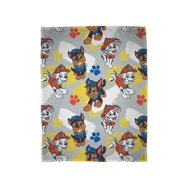 Paw Patrol Splodge Fleecefilt 150cm x 100cm Flerfärgad Multicoloured 150cm x 100cm