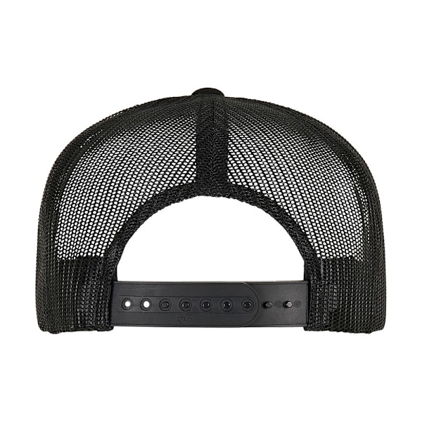 Flexfit Unisex Adult Classic Curved Foam Trucker Cap One Size B Black/White One Size