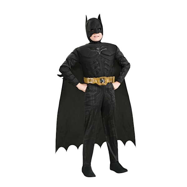 Batman: The Dark Knight Boys Deluxe Costume Toddler Black Black Toddler