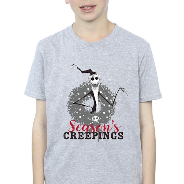 Disney Boys The Nightmare Before Christmas Seasons Creepings Krans Sports Grey 9-11 Years