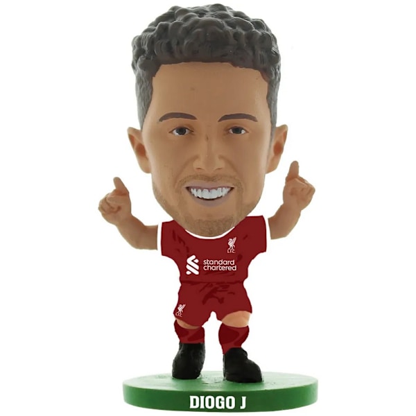 Liverpool FC Diogo Jota 2024 SoccerStarz Fotbollsfigur En White/Red One Size