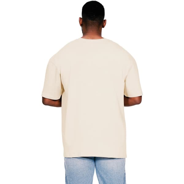 Casual Classics Herr Core Ringspun Bomull Tall Oversized T-Shir Ecru M
