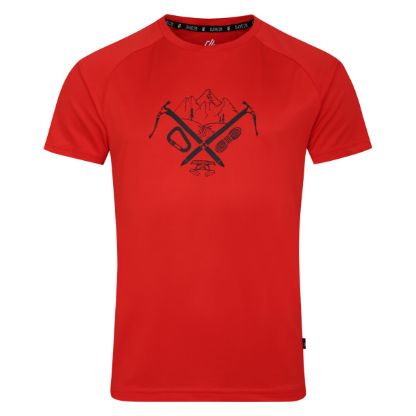Dare 2B Mens Tech Mountain T-Shirt 3XL Sevilla Röd Seville Red 3XL