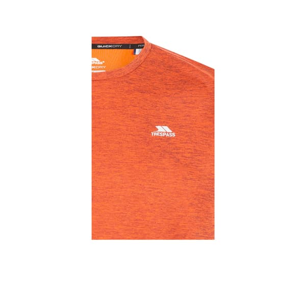 Trespass Mens Raeran Technical Top L Salsa Salsa L
