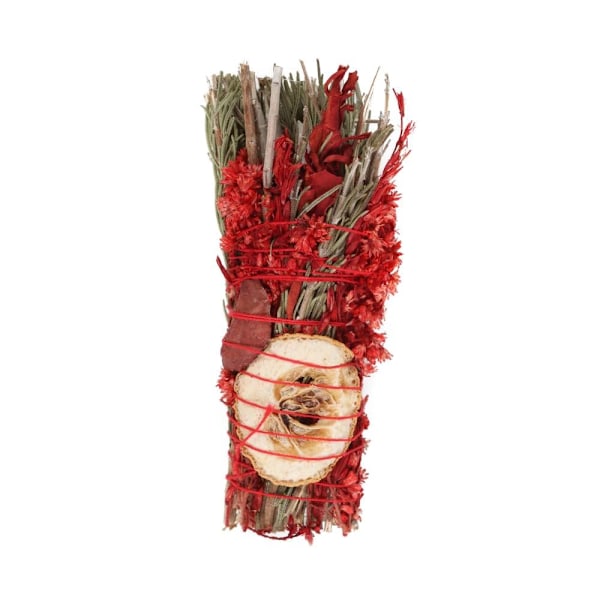 Something Different Ritual Rosemary Röd Jaspis Smudge Stick Wan Red/Brown One Size