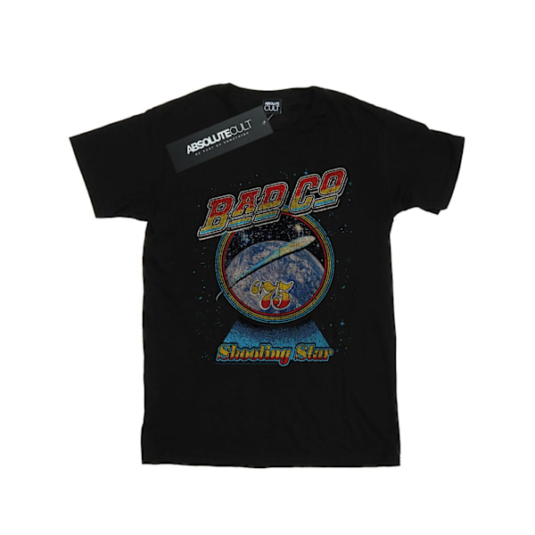 Bad Company Dam/Damer Shooting Star Bomull Boyfriend T-Shir Black 5XL