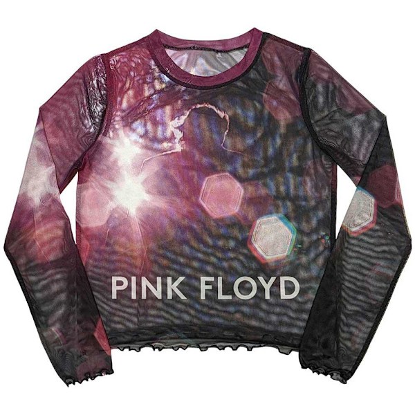Pink Floyd Dam/Kvinnor Knebworth ´90 Mesh Långärmad T-Shir Black S