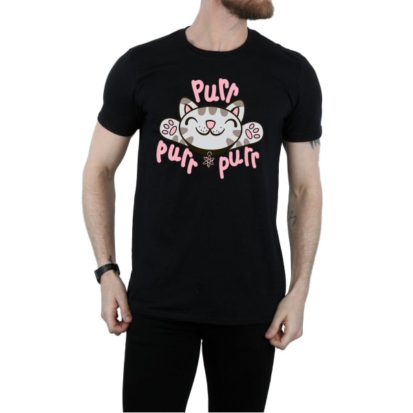 Big Bang Theory Soft Kitty Purr T-shirt XL Svart Black XL