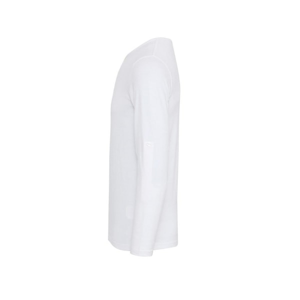 Premier Mens Long John Roll Sleeve T-Shirt L Vit White L