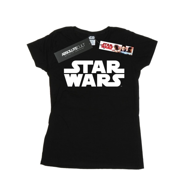 Star Wars Dam/Dam Klassisk T-shirt bomull med logotyp XL Svart Black XL