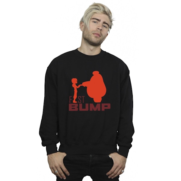 Disney Herr Big Hero 6 Baymax Fist Bump Cutout Sweatshirt 4XL B Black 4XL