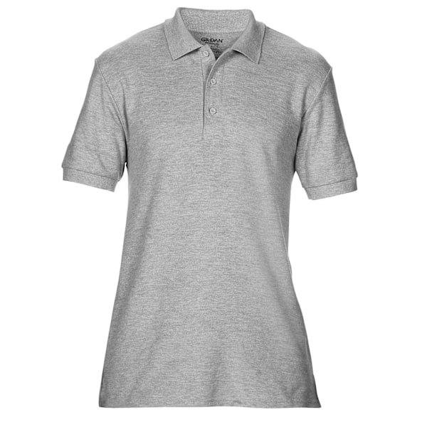 Gildan Herr Hammer Plain Double Piqué Poloshirt M Sports Grey Sports Grey M