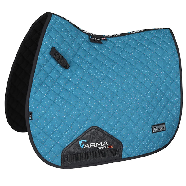 ARMA Sport XC Ditsy Print Hästschabrak 15in - 16.5in Teal Teal 15in - 16.5in