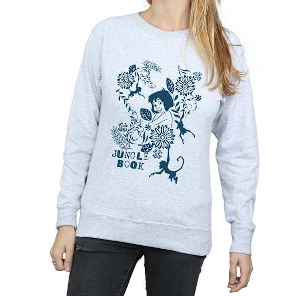 Disney Dam/Damer Djungelboken Mowgli Tale Sweatshirt S Svart Black S