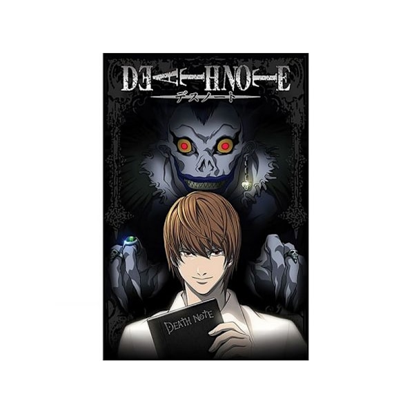 Death Note Från Skuggorna Light Yagami Poster En Storlek Flerfärgad Multicoloured One Size