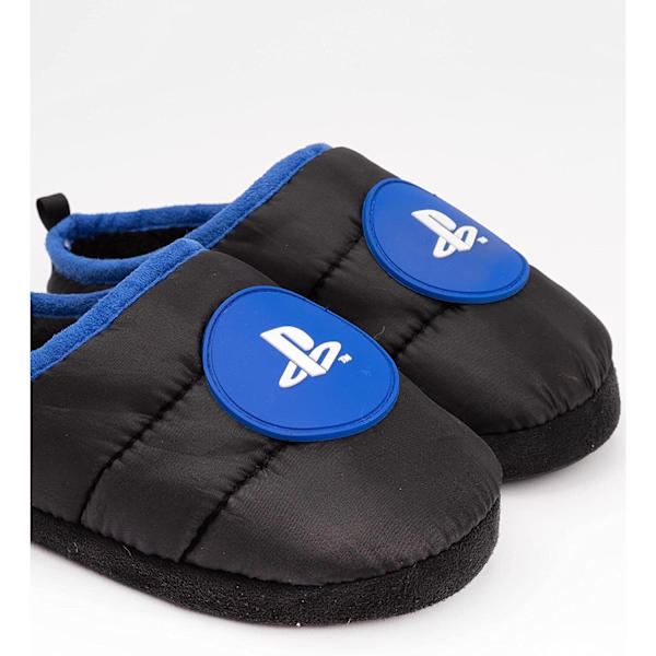 Playstation Boys Slippers 13 UK Child Svart/Blå Black/Blue 13 UK Child