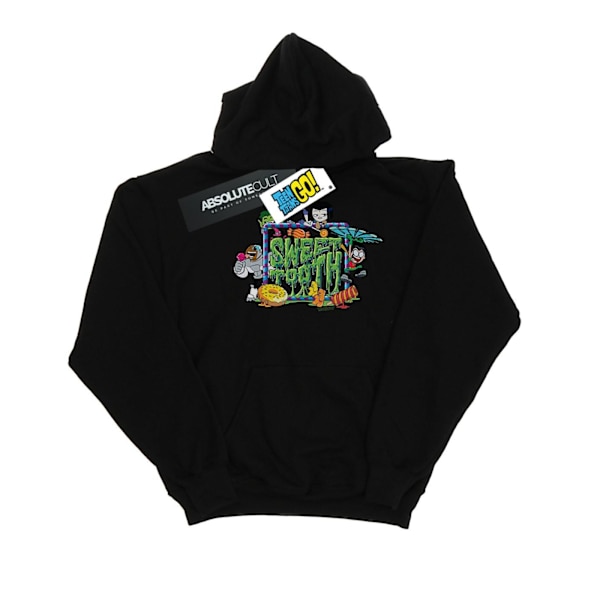 DC Comics Boys Teen Titans Go Sweet Tooth Hoodie 5-6 år Svart Black 5-6 Years