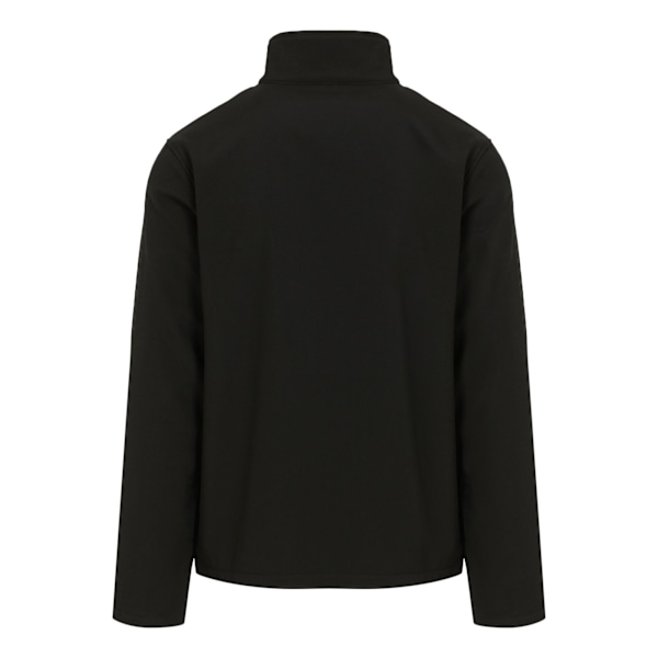 Regatta Professional Herr Enfärgad Dubbellagers Softshelljacka Black/Mineral Grey M