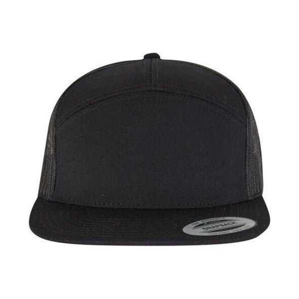 Flexfit Classic 7-panels Trucker-keps One Size Svart Black One Size