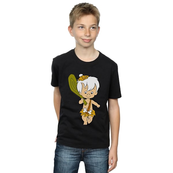 The Flintstones Boys Bamm Bamm Classic Pose T-Shirt 7-8 år B Black 7-8 Years