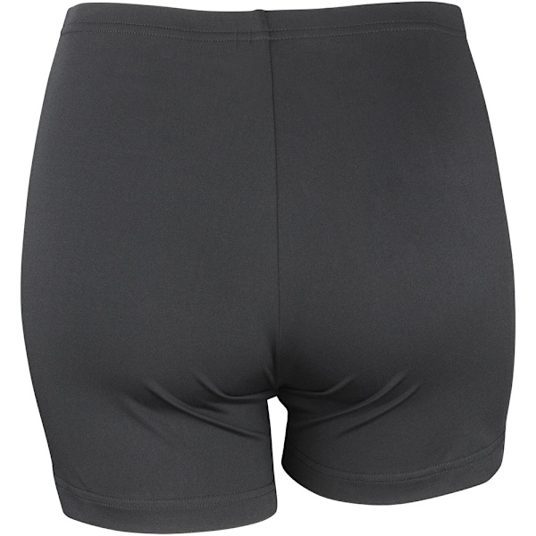 Spiro Womens/Ladies Softex Stretch Sports Shorts L Svart Black L