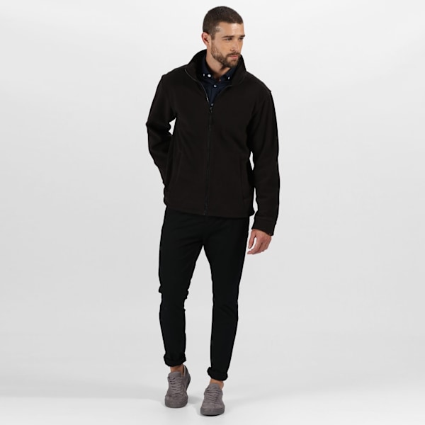 Regatta Herr Thor 300 Full Zip Fleecejacka L Svart Black L