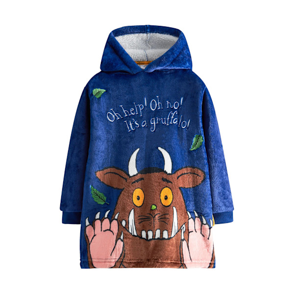 The Gruffalo Boys Hoodiefilt 3-5 år Blå/Brun Blue/Brown 3-5 Years