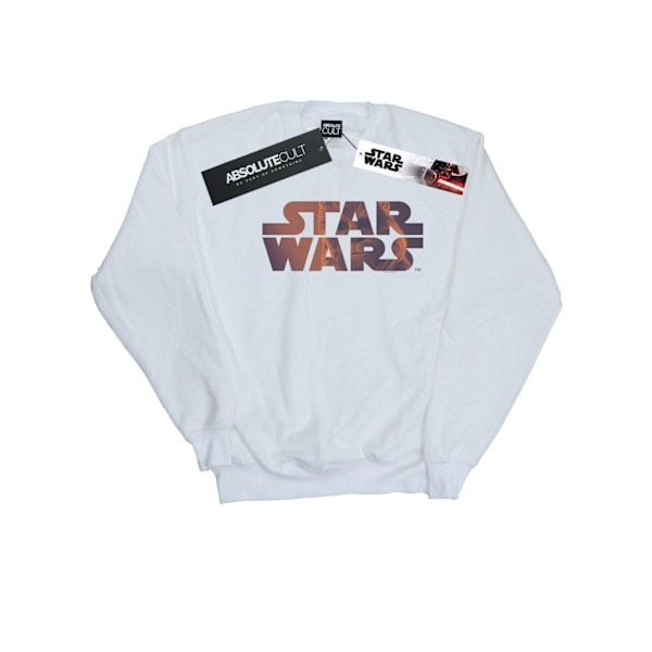 Star Wars Chewbacca Logo Sweatshirt för män 4XL Vit White 4XL