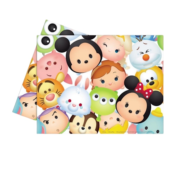 Disney Tsum Tsum Plast Party Bordsduk En Storlek Flerfärgad Multicoloured One Size