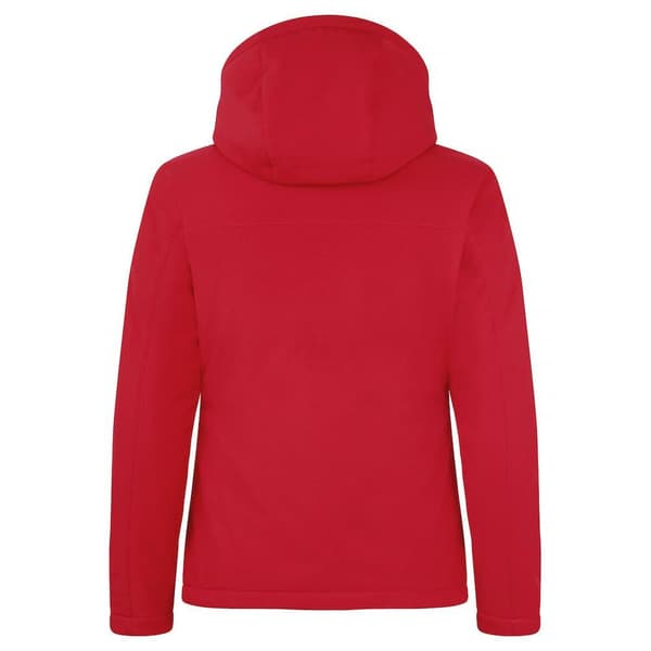 Clique Dam/Dam Vadderad Softshelljacka M Röd Red M