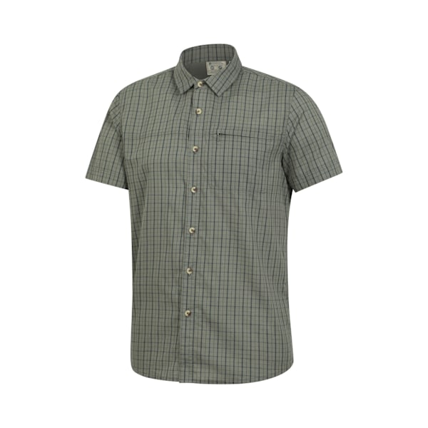 Mountain Warehouse Herrskjorta i Bomull XL Mörkgrön Dark Green XL