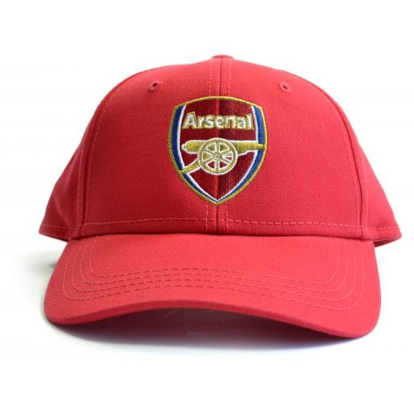 Arsenal FC Crest Baseball Cap One Size Röd Red One Size