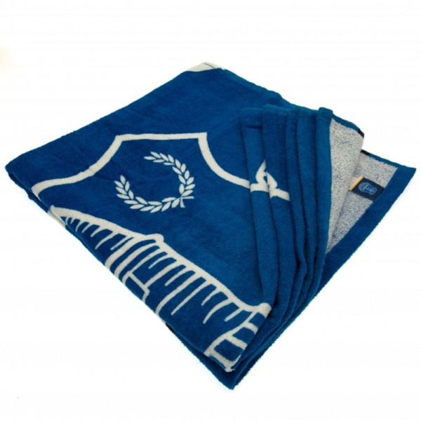 Everton FC Pulse Strandhandduk 140cm x 70cm Blå Blue 140cm x 70cm