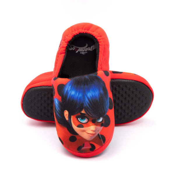 Miraculous Girls Slippers 12 UK Child Red Red 12 UK Child