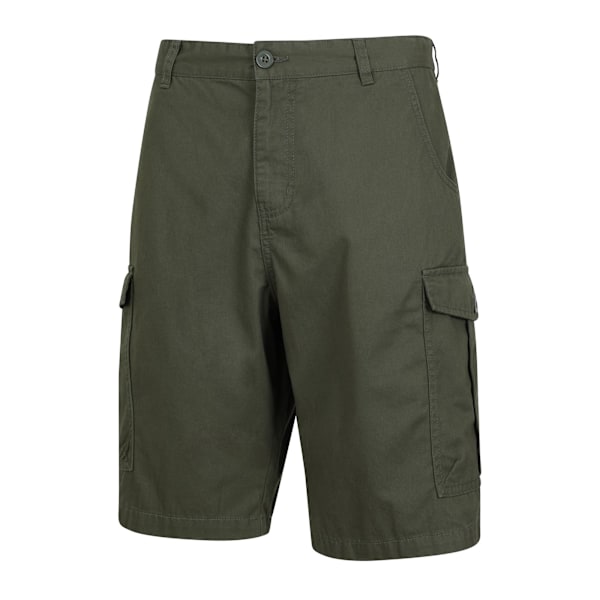 Mountain Warehouse Lakeside Cargo Shorts 42R Khaki Green för män Khaki Green 42R