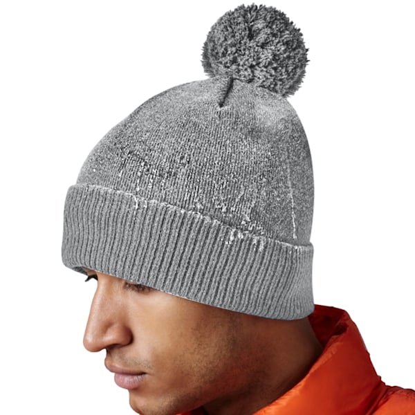 Beechfield Vattenavvisande Heather Beanie One Size Heather Grey Heather Grey One Size