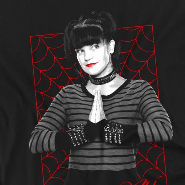 NCIS Herr Abby Web T-Shirt L Svart Black L