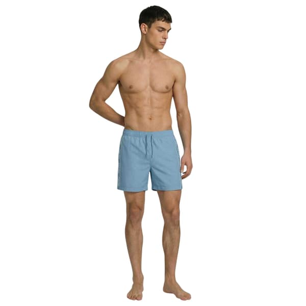 Calvin Klein Herr Logotyp Badshorts S Ljusblå Pale Blue S