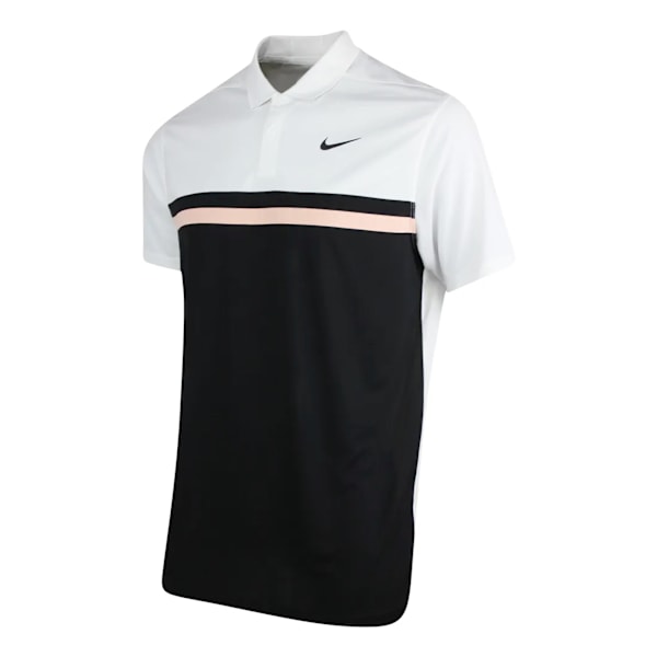 Nike Victory Colour Block Dri-FIT Poloskjorta XL Vit/Svart White/Black/Artic Orange XL