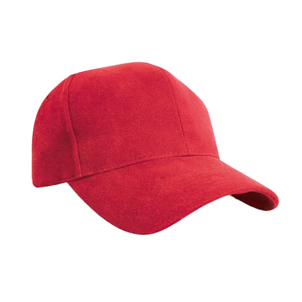 Result Headwear Pro Style Heavy Cotton Baseball Cap One Size Re Red One Size